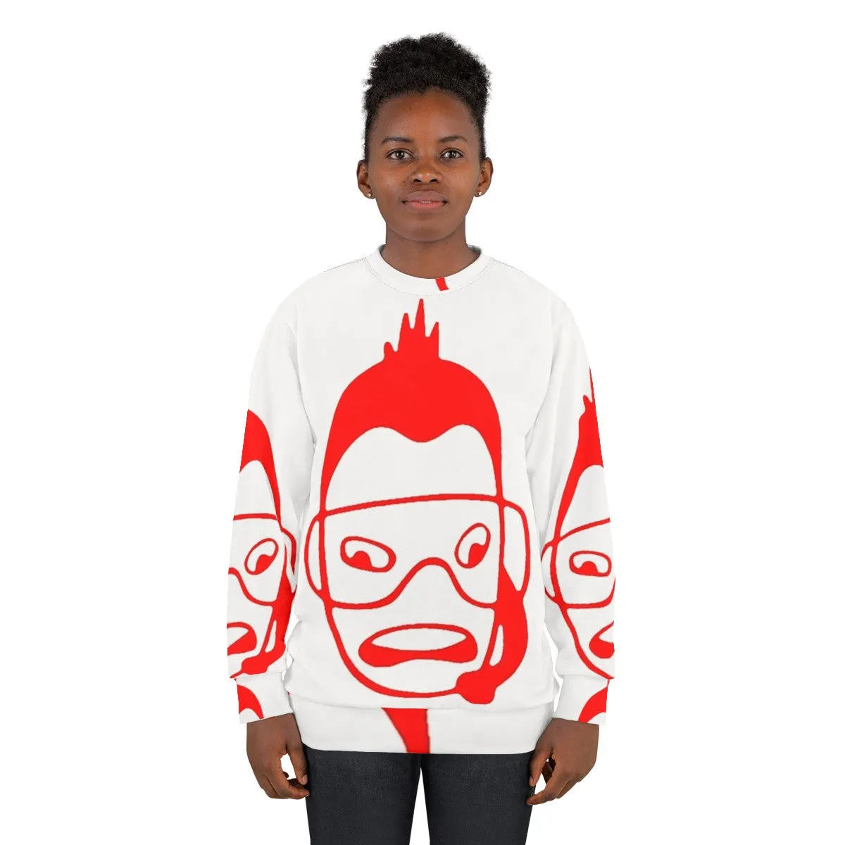90s Britpop Ice Hockey Super Furry Animals Sweatshirt
