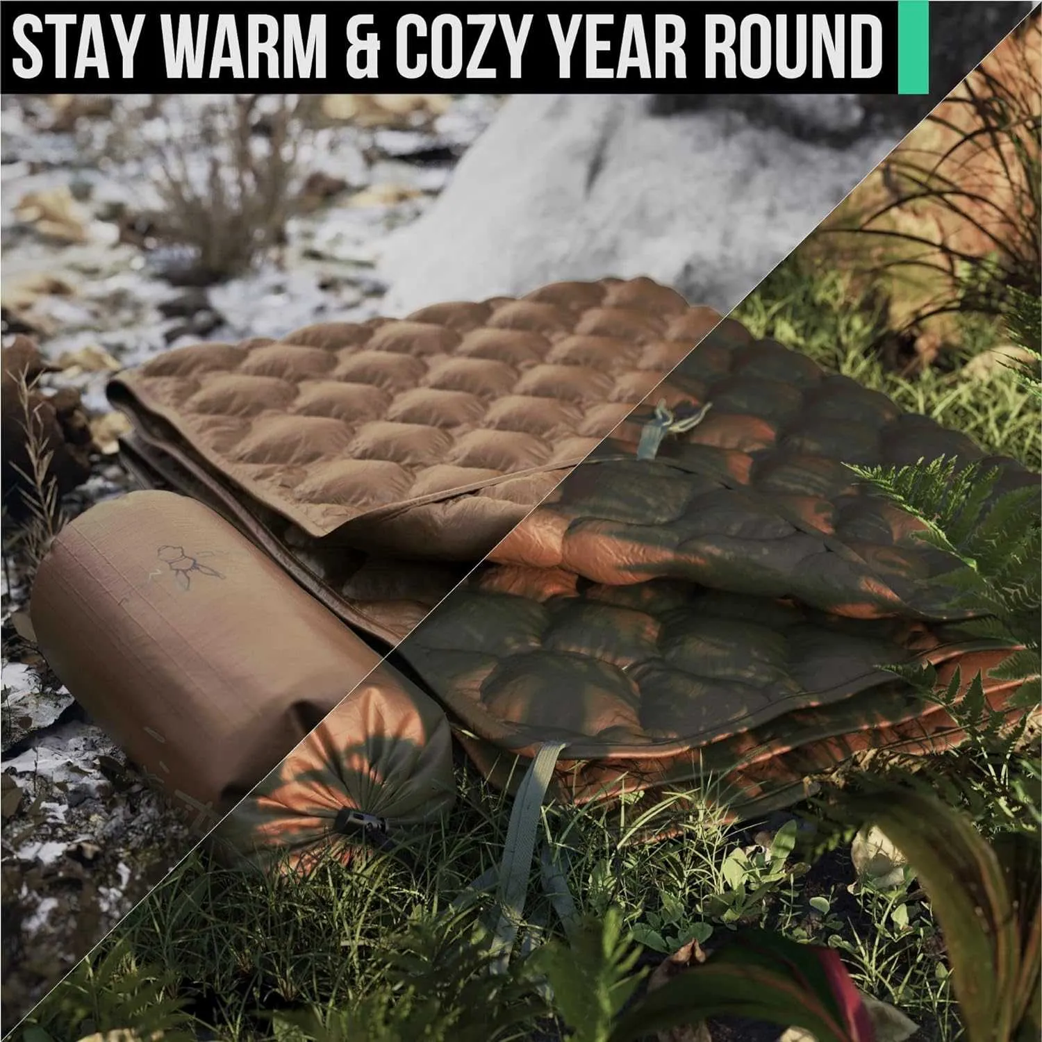 Acme Approved Woobie Blanket Poncho Liner Army & Military Blanket