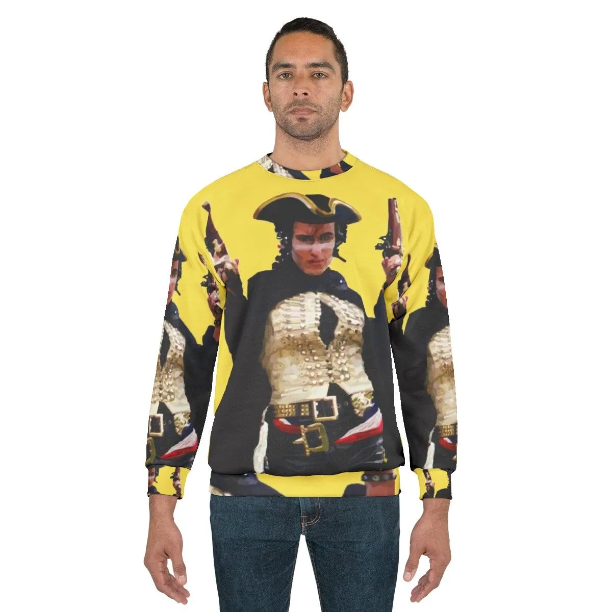 Adam Ant "Stand And Deliver" 80s Punk Sweatshirt