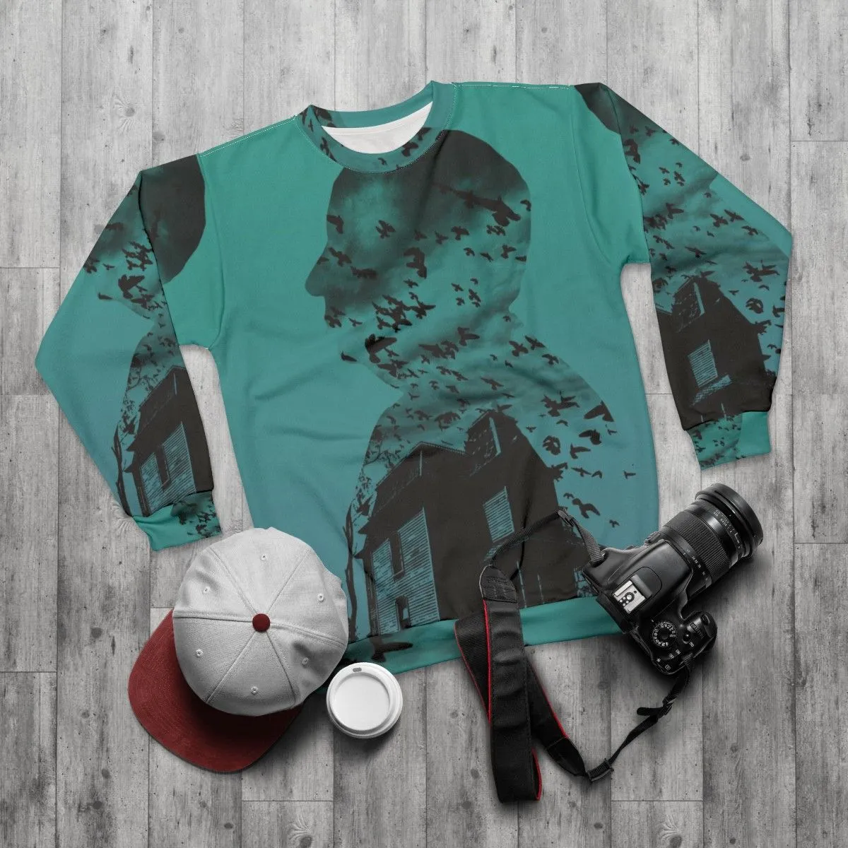 Alfred Hitchcock Psycho Gradient Sweatshirt