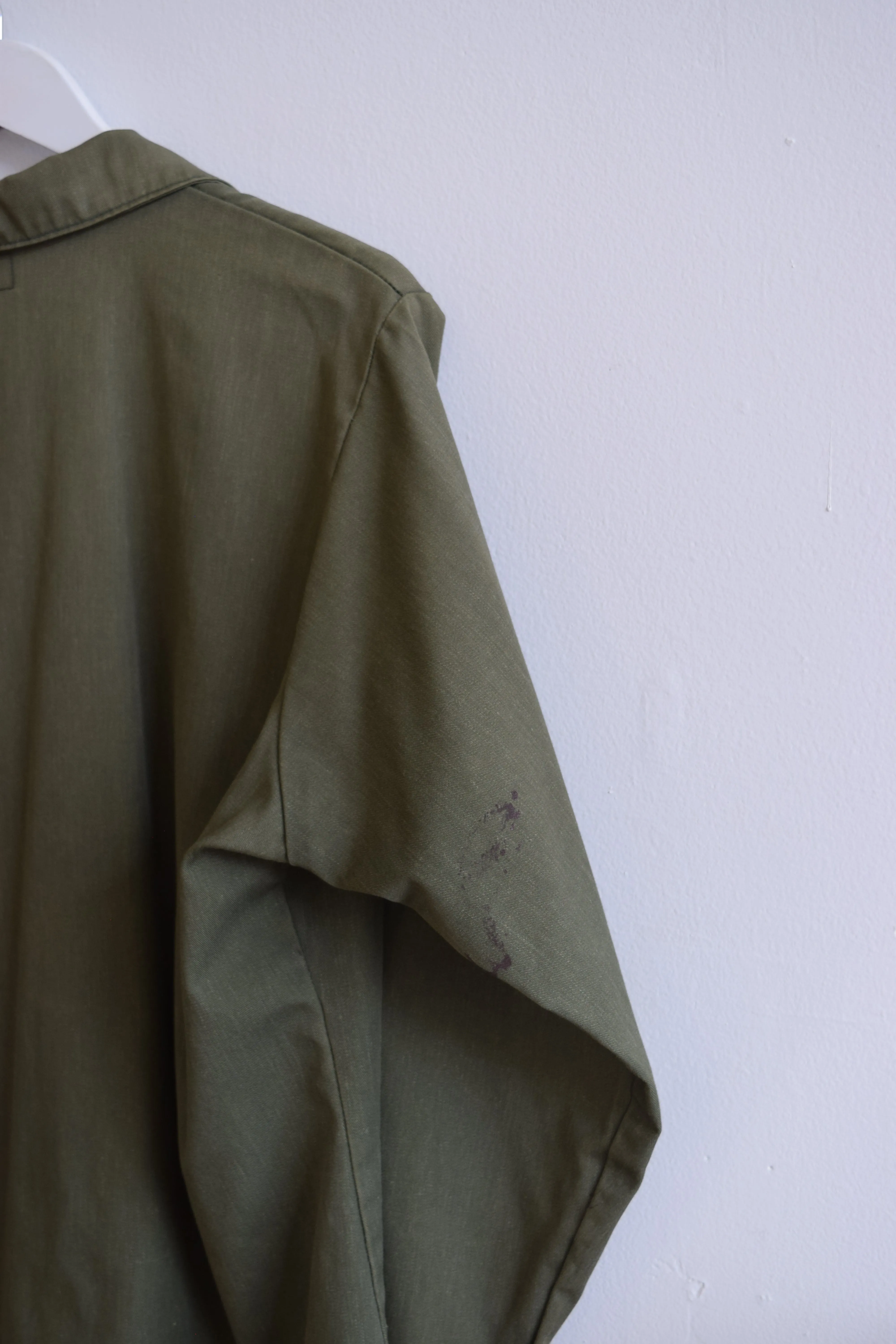 Army Green Shacket