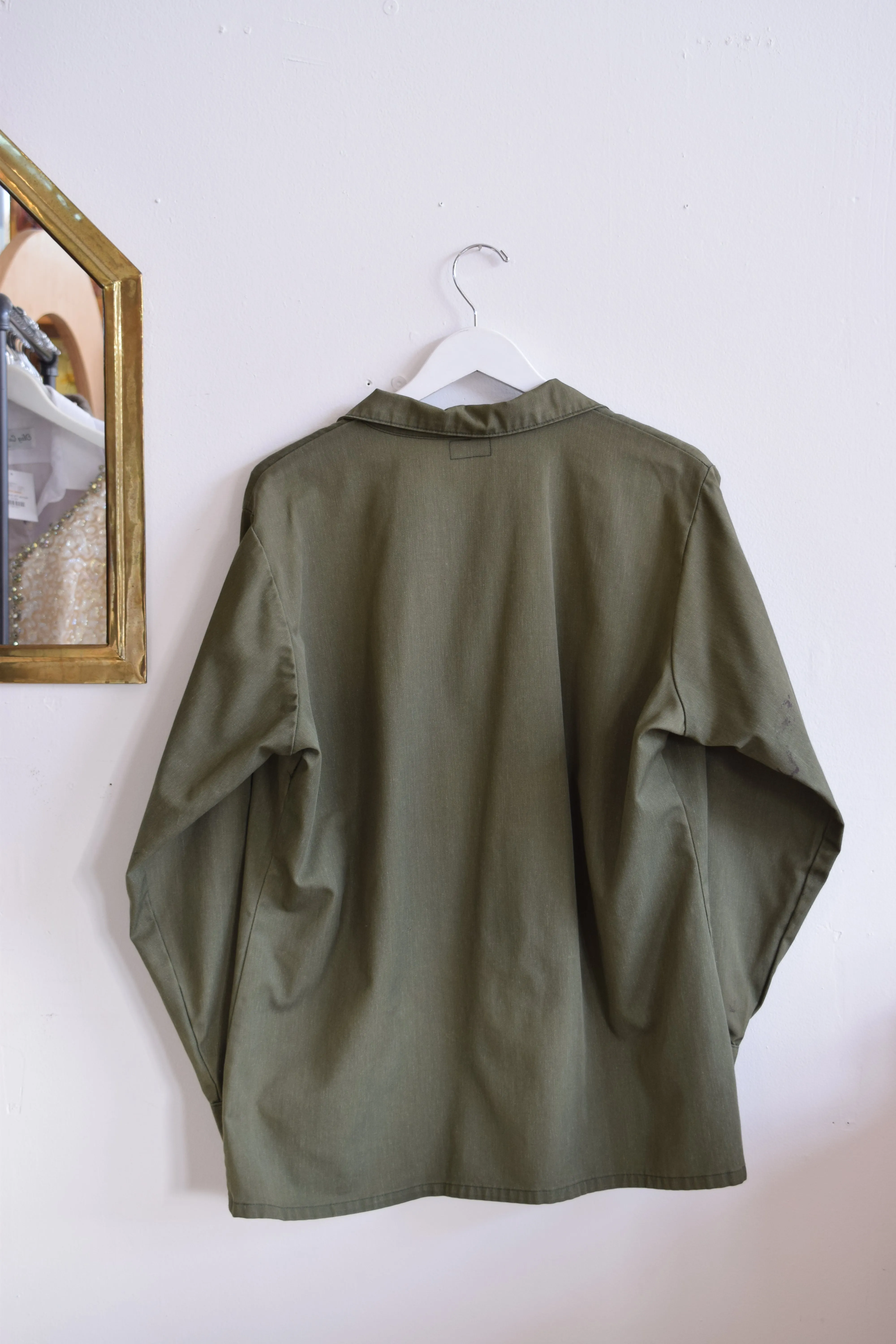 Army Green Shacket