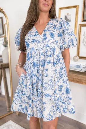 Ava Eyelet Babydoll Dress