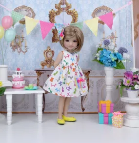 Balloon Animals - dress with shoes for Ruby Red Fashion Friends doll