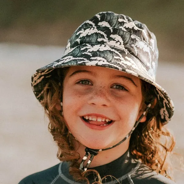 BEDHEAD HATS Kids Classic Swim Bucket Beach Hat - Kahuna