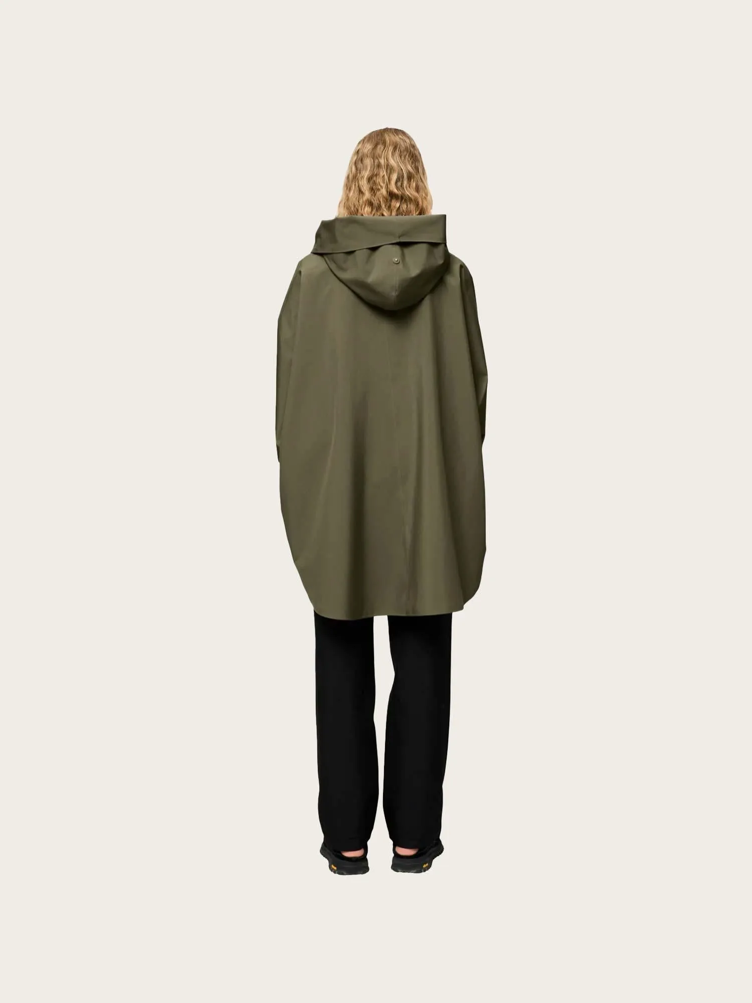 Bergen Poncho - Grape Leaf