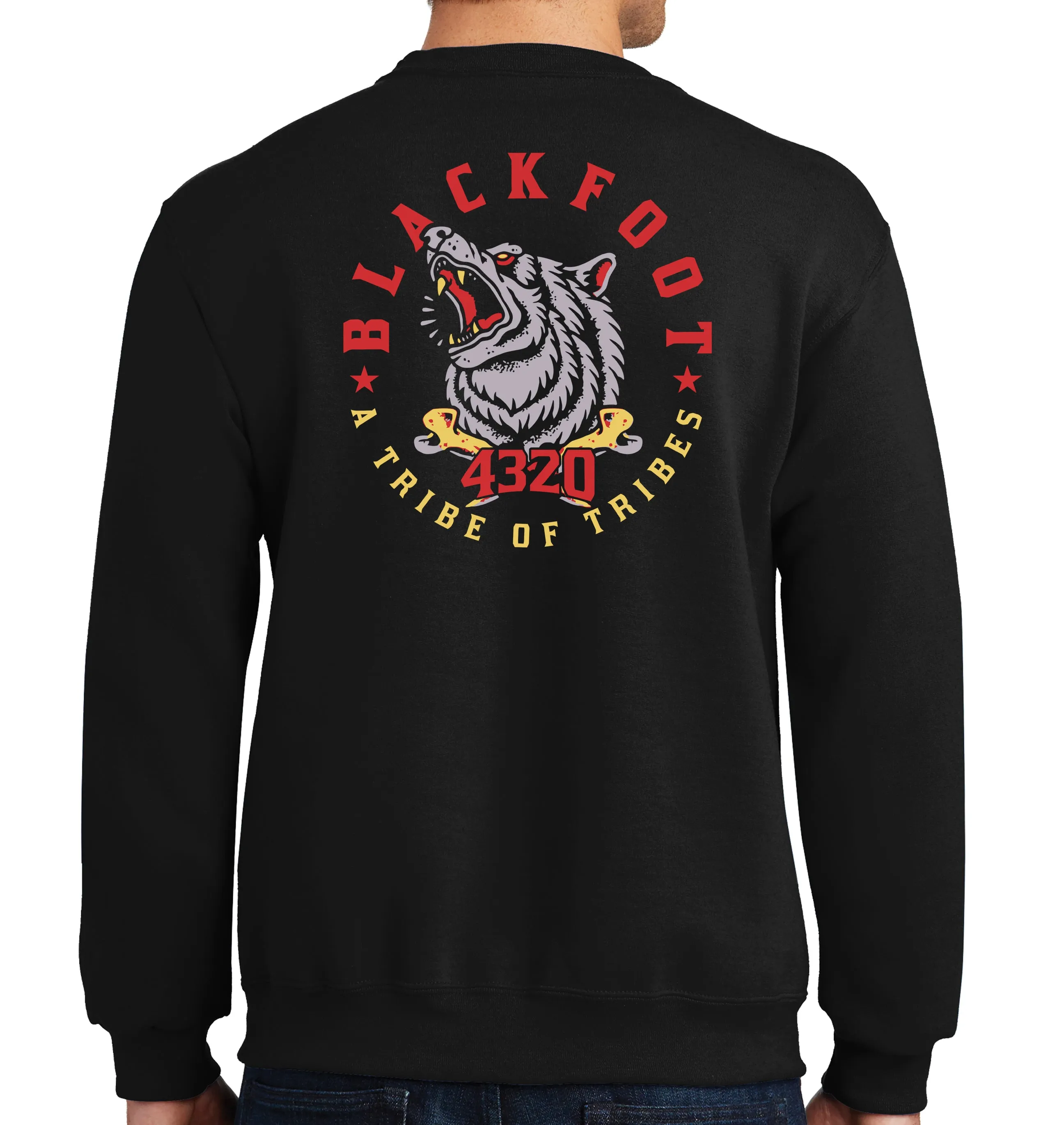 Blackfoot 4320 Crewneck Unisex Sweatshirt. This shirt IS approved for PT.