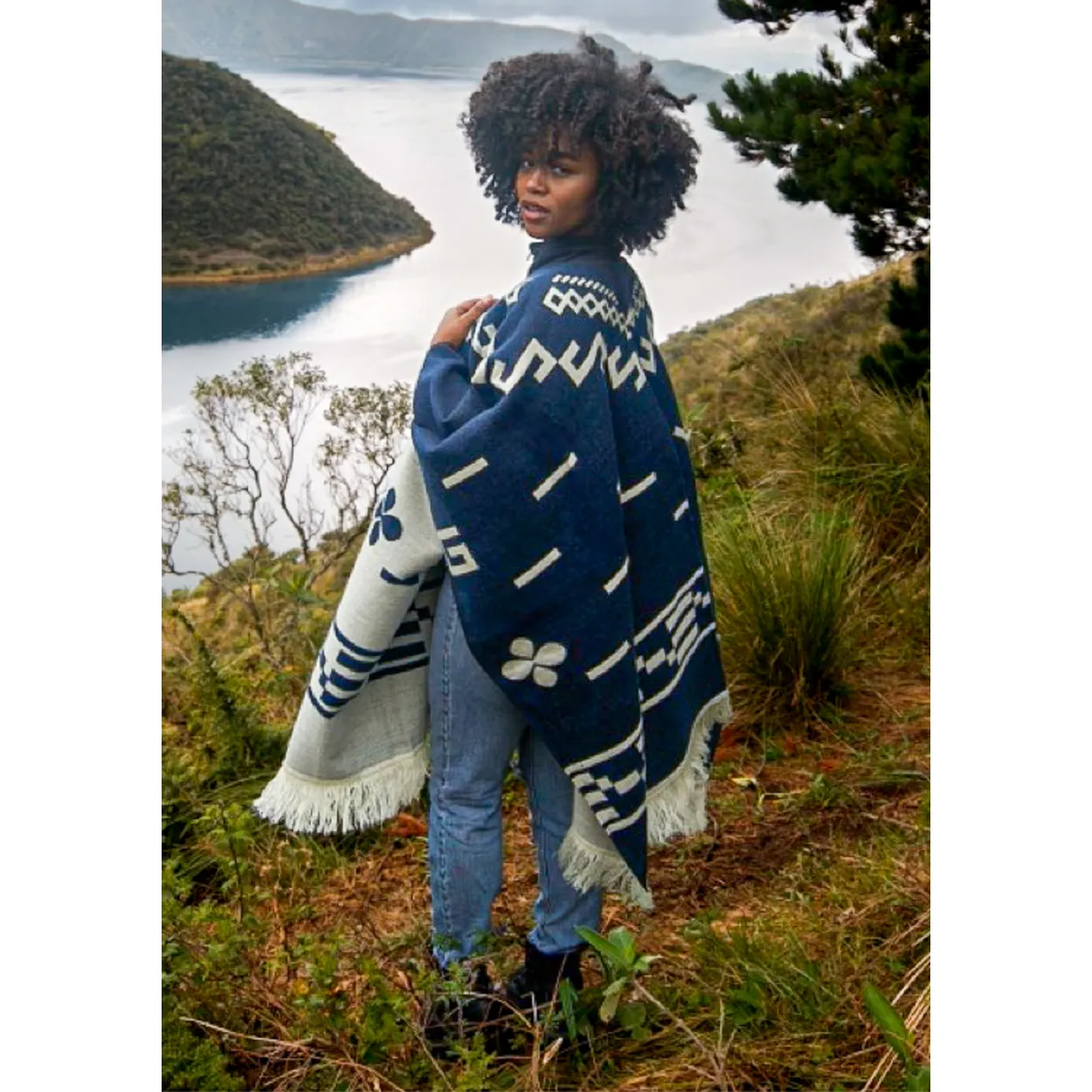 Blue - Clint Poncho
