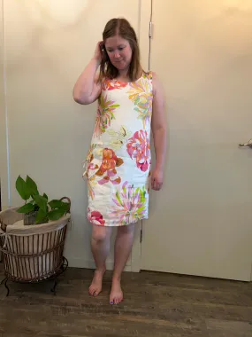 Carré Noir - Linen Shift Dress