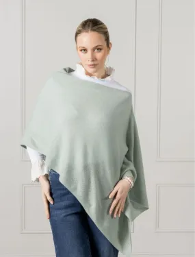 Cashmere Ponchette Sage