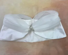 Christie Helene Silk & Organza Cape