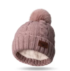 Cozy Classic Pom Hat Blush