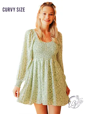 Curvy Cute Meets Classy Babydoll Dress