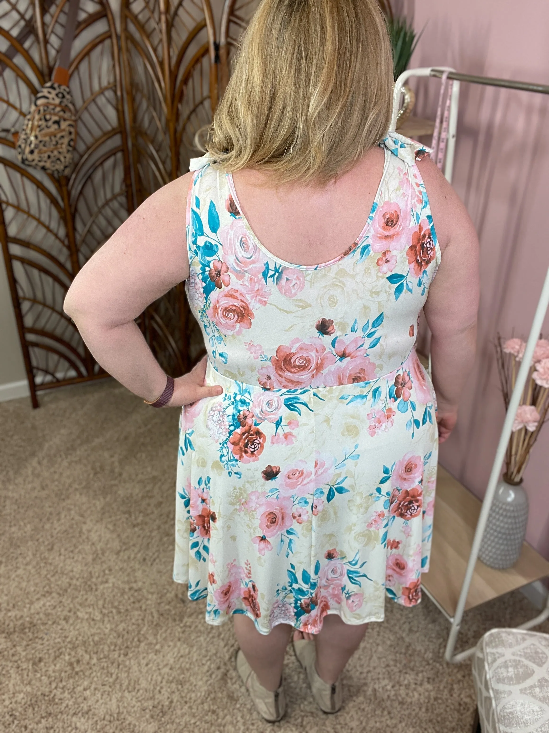 Diamond in the Sky Dress - Cream
