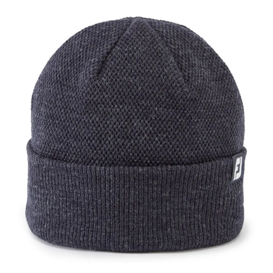 FootJoy Knit Golf Beanie Hat - Navy