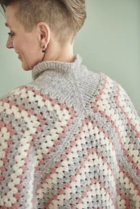 FR60 - Hæklet poncho