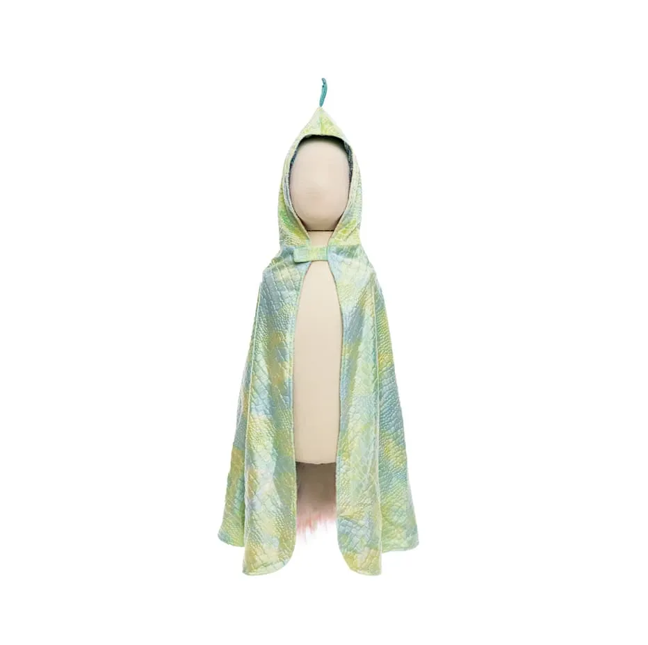 Great Pretenders - Reversible Rainbow Unicorn Dragon Cape - Size 5-6