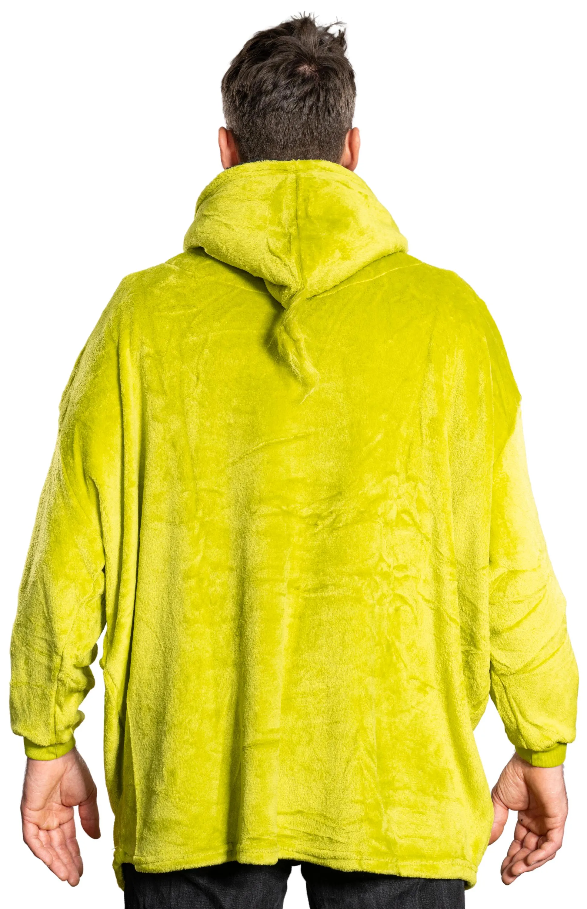 Grinch Hoodie JulesRoche Cozy Warm Christmas Poncho