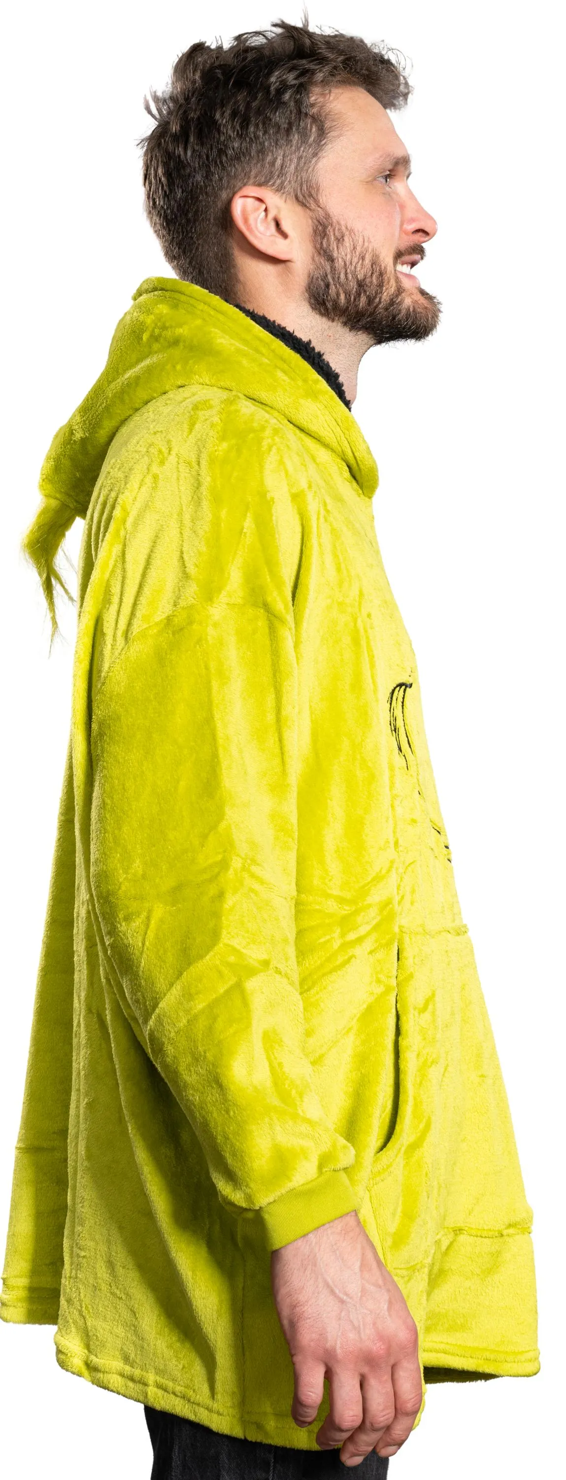 Grinch Hoodie JulesRoche Cozy Warm Christmas Poncho