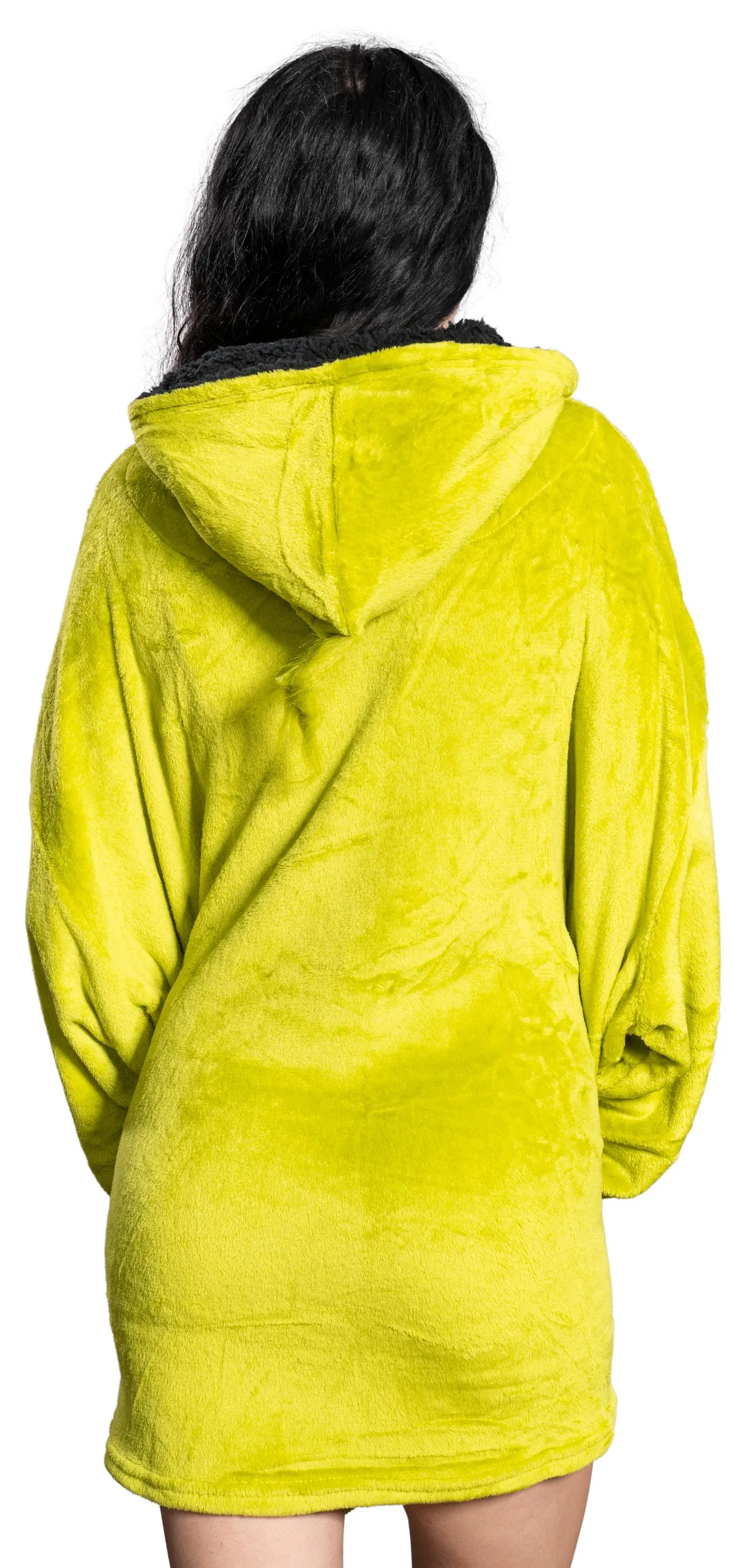 Grinch Hoodie JulesRoche Cozy Warm Christmas Poncho
