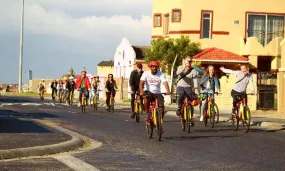 Guided bicycle township tour