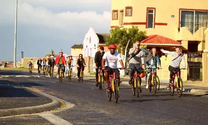Guided bicycle township tour