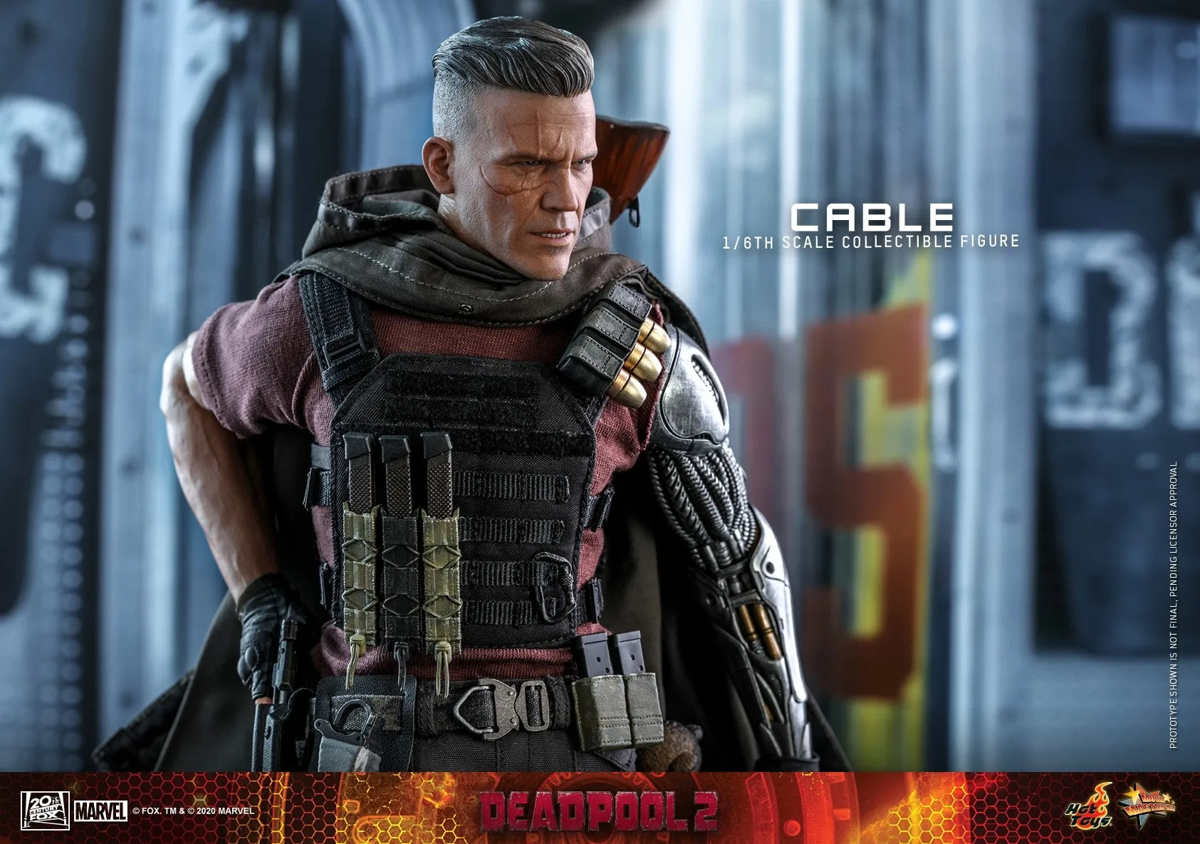 Hot Toys - MMS583 - Deadpool 2 - 1/6th scale Cable Collectible Figure