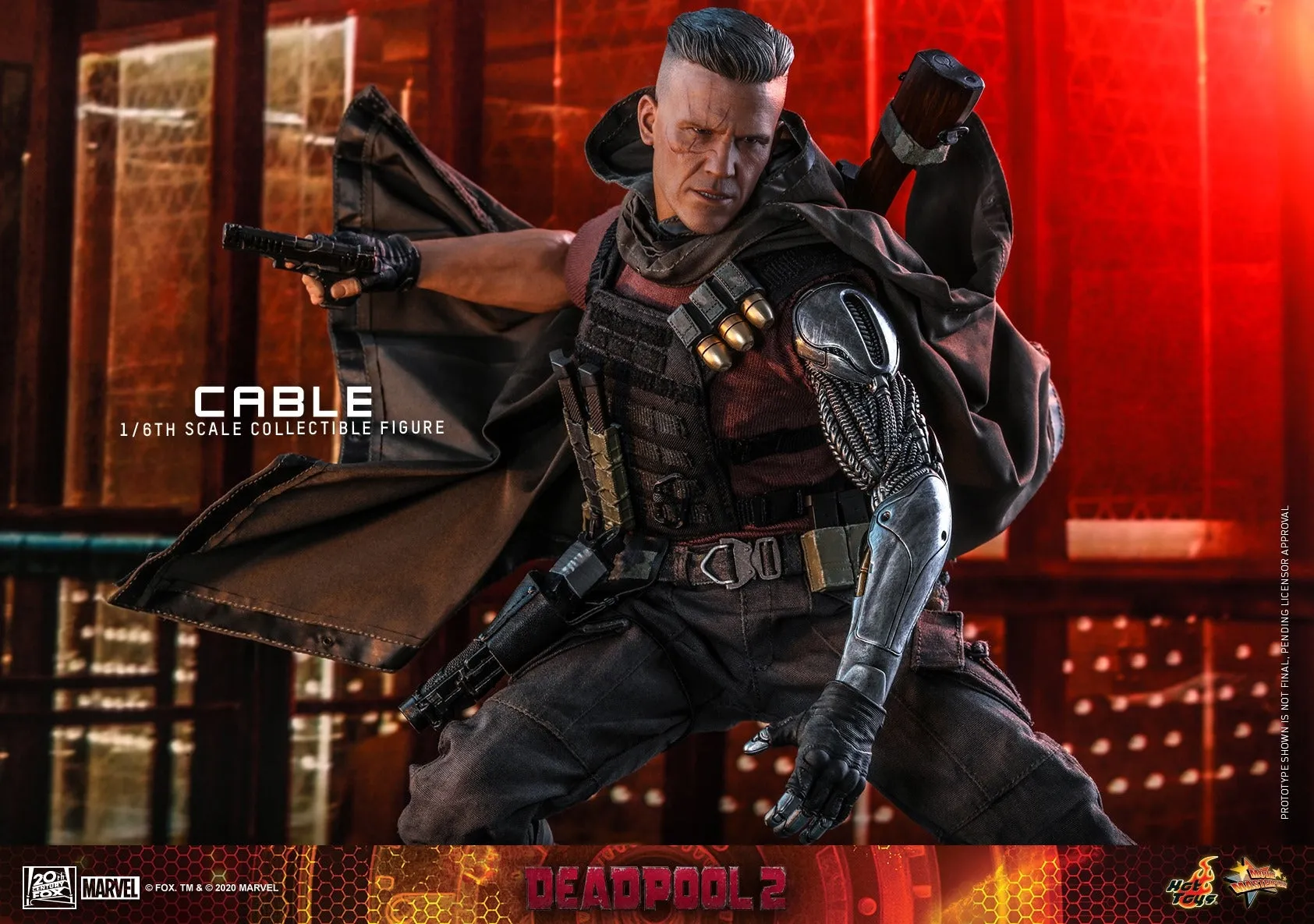 Hot Toys - MMS583 - Deadpool 2 - 1/6th scale Cable Collectible Figure