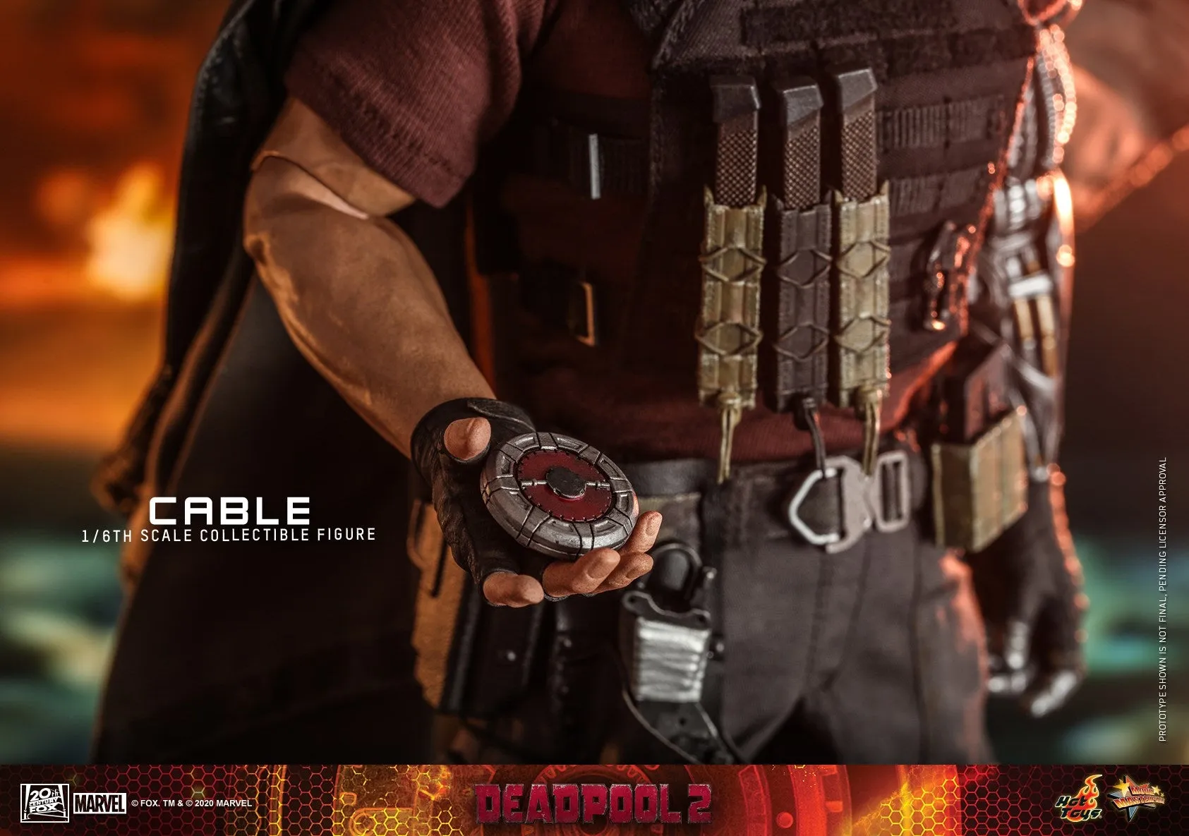 Hot Toys - MMS583 - Deadpool 2 - 1/6th scale Cable Collectible Figure