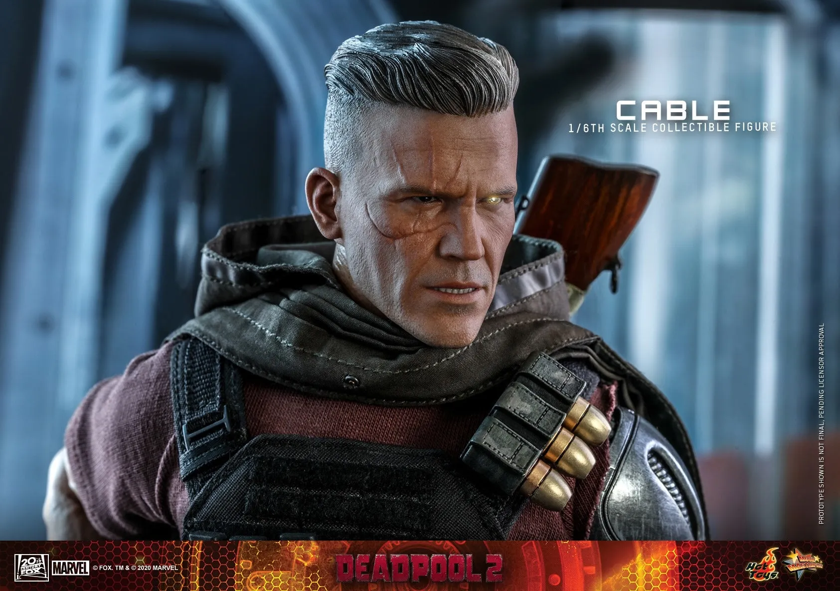 Hot Toys - MMS583 - Deadpool 2 - 1/6th scale Cable Collectible Figure