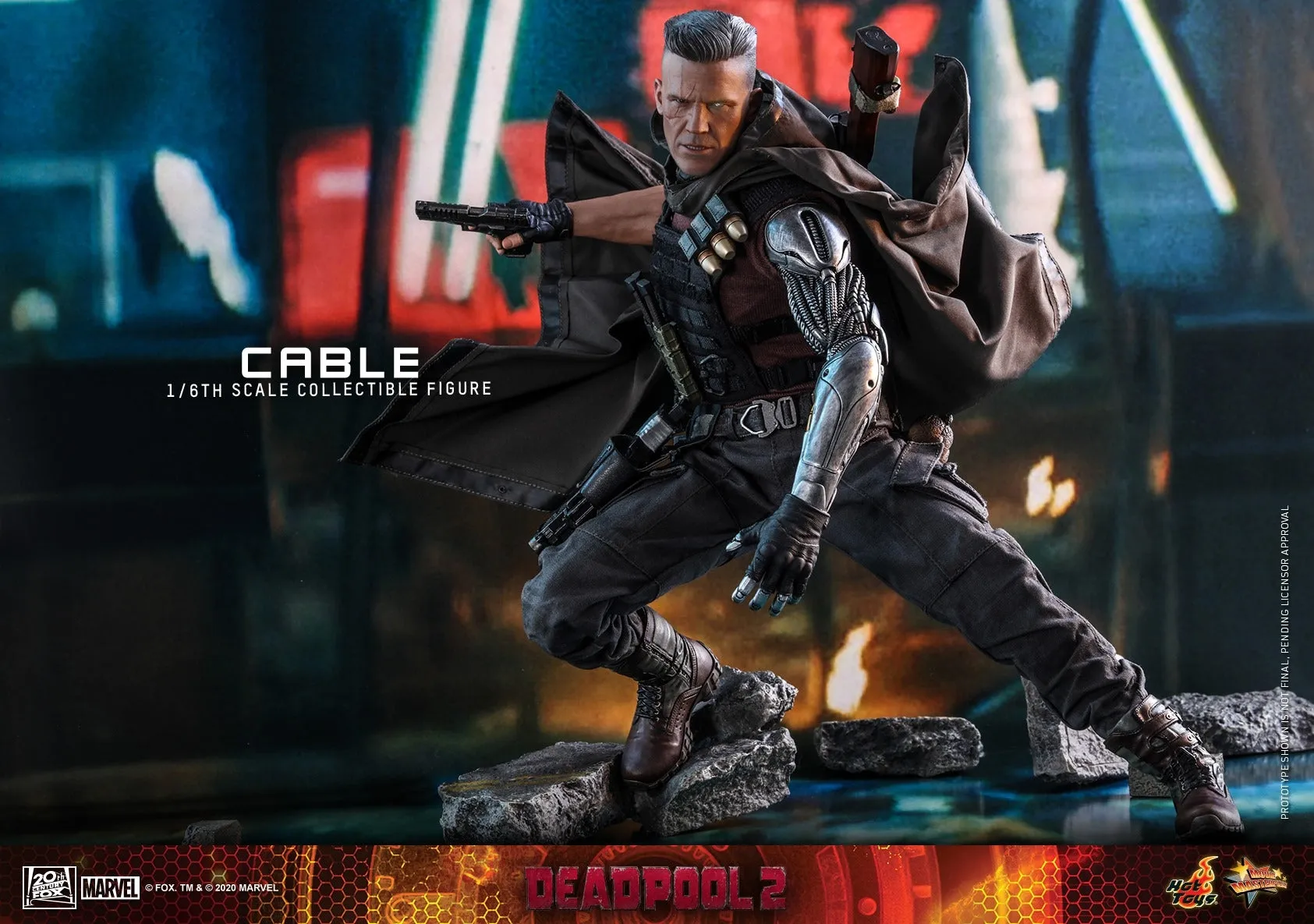 Hot Toys - MMS583 - Deadpool 2 - 1/6th scale Cable Collectible Figure