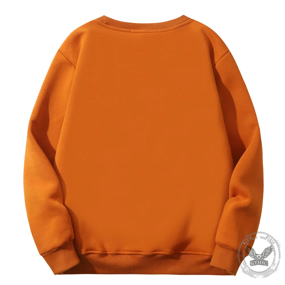 I’m Not A Control Freak Crew Collar Fleece Sherpa Sweatshirt