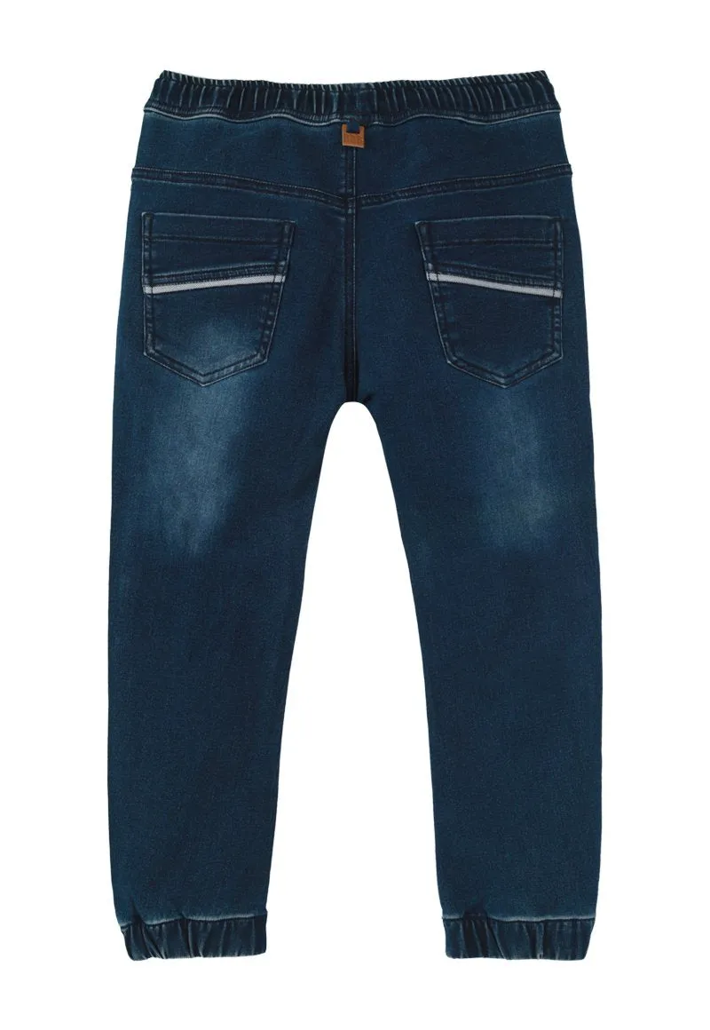 Jeans Super elastic Niño Denim azul Black and Blue