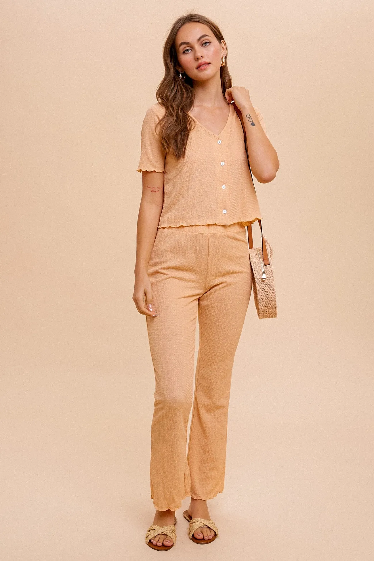 Kinley Knit Button Down Top