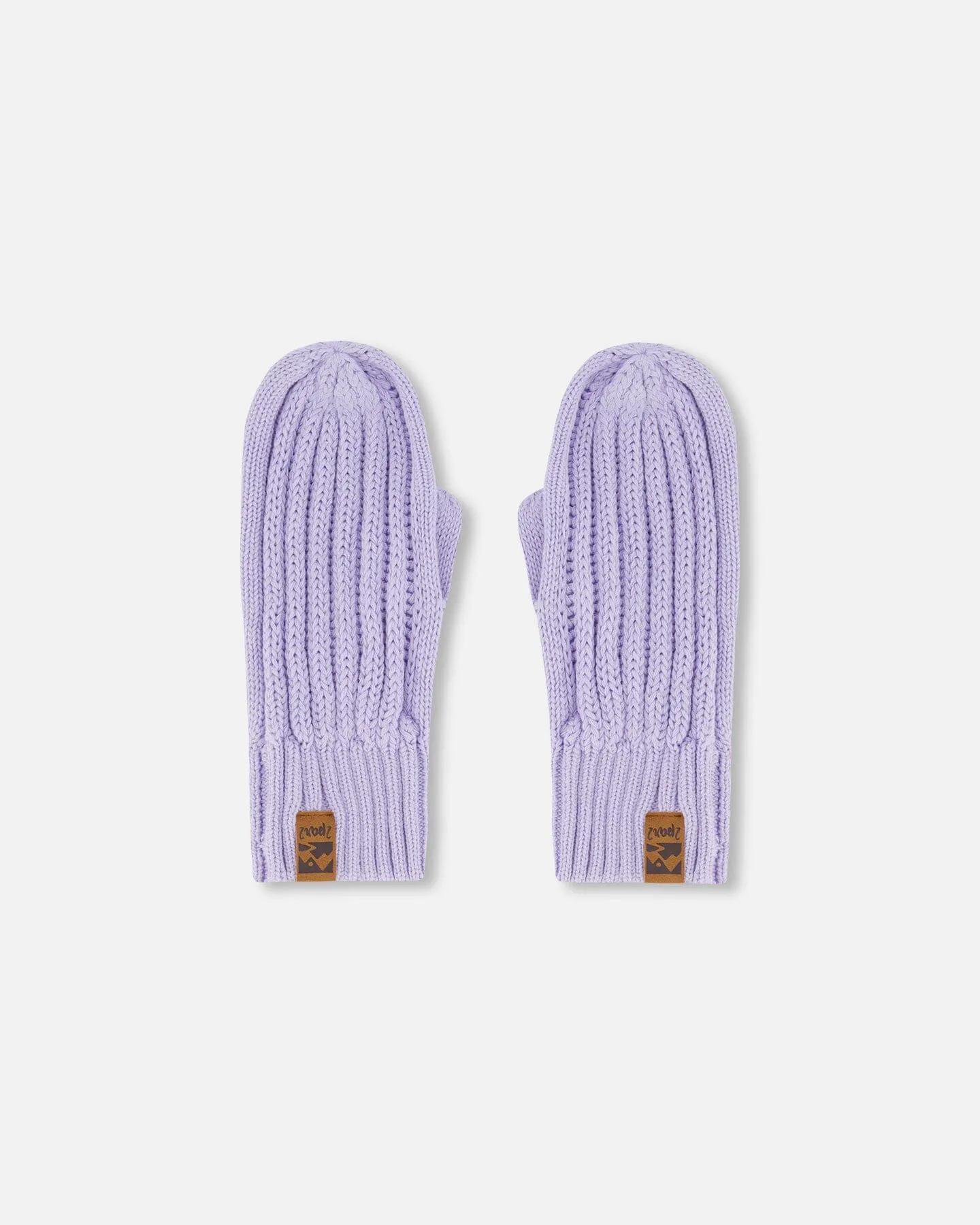 Knit Mittens Lilac