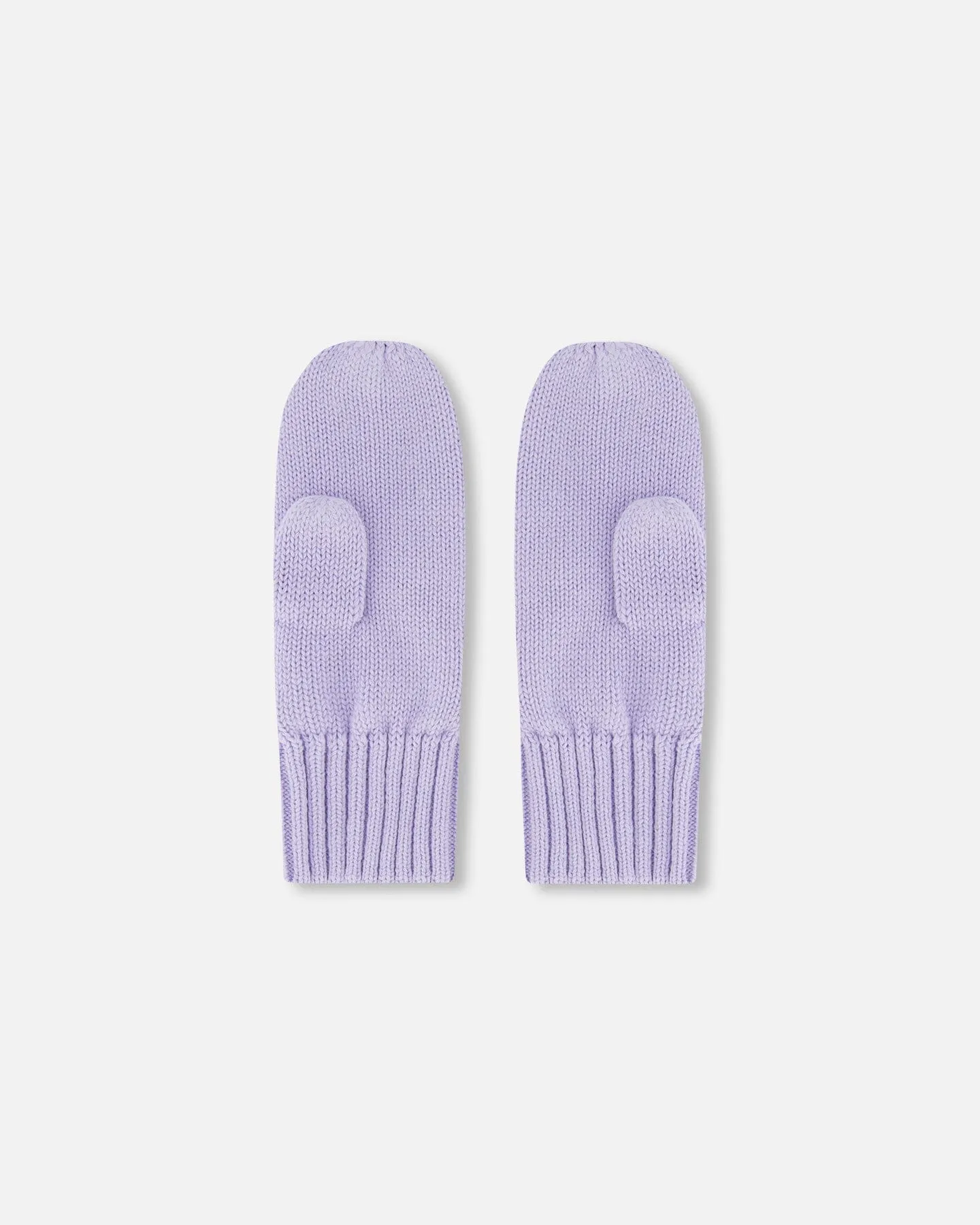 Knit Mittens Lilac