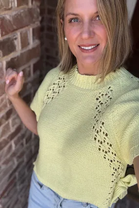 Knit Side Tie Sweater