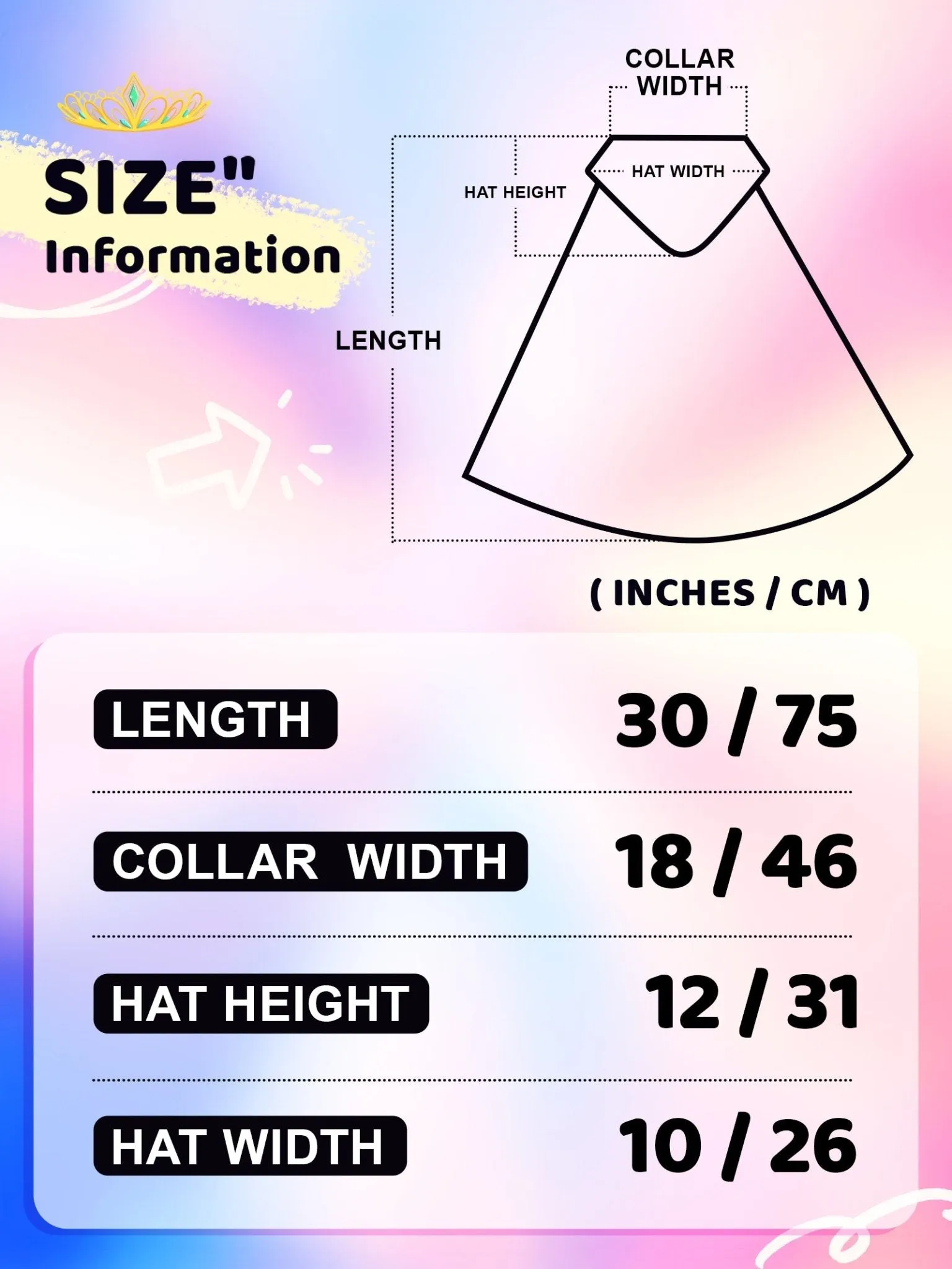 Light UP Cape for Girls