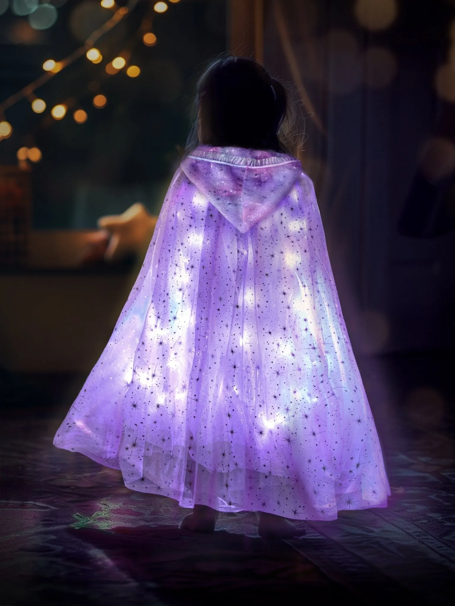 Light UP Cape for Girls