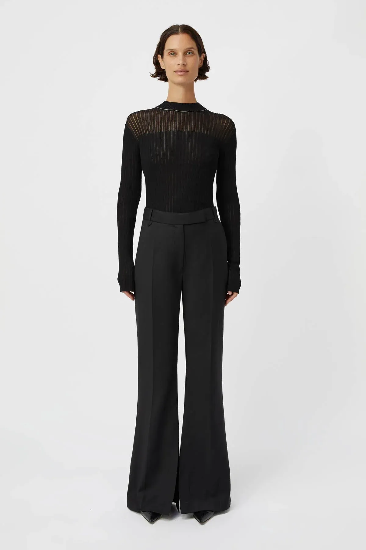 MOTLEY TOP - BLACK
