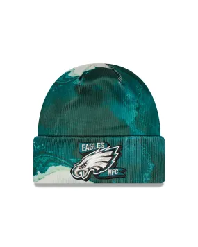 New Era NFL Men's Philadelphia Eagles 2022 Sideline Ink Knit Beanie One Size