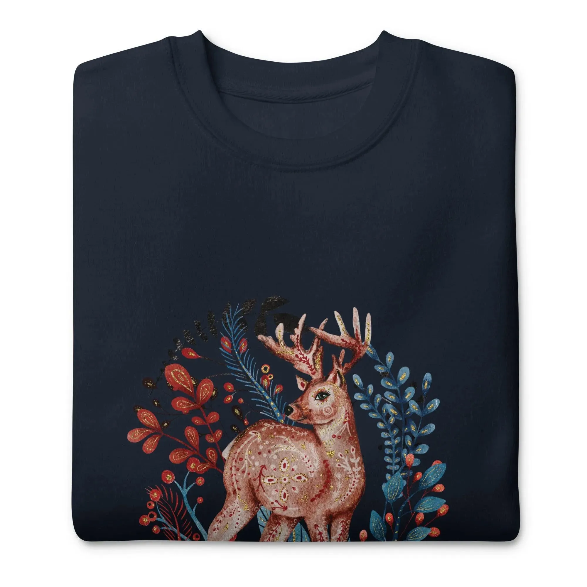 Nordic Winter Sweatshirt - Deer