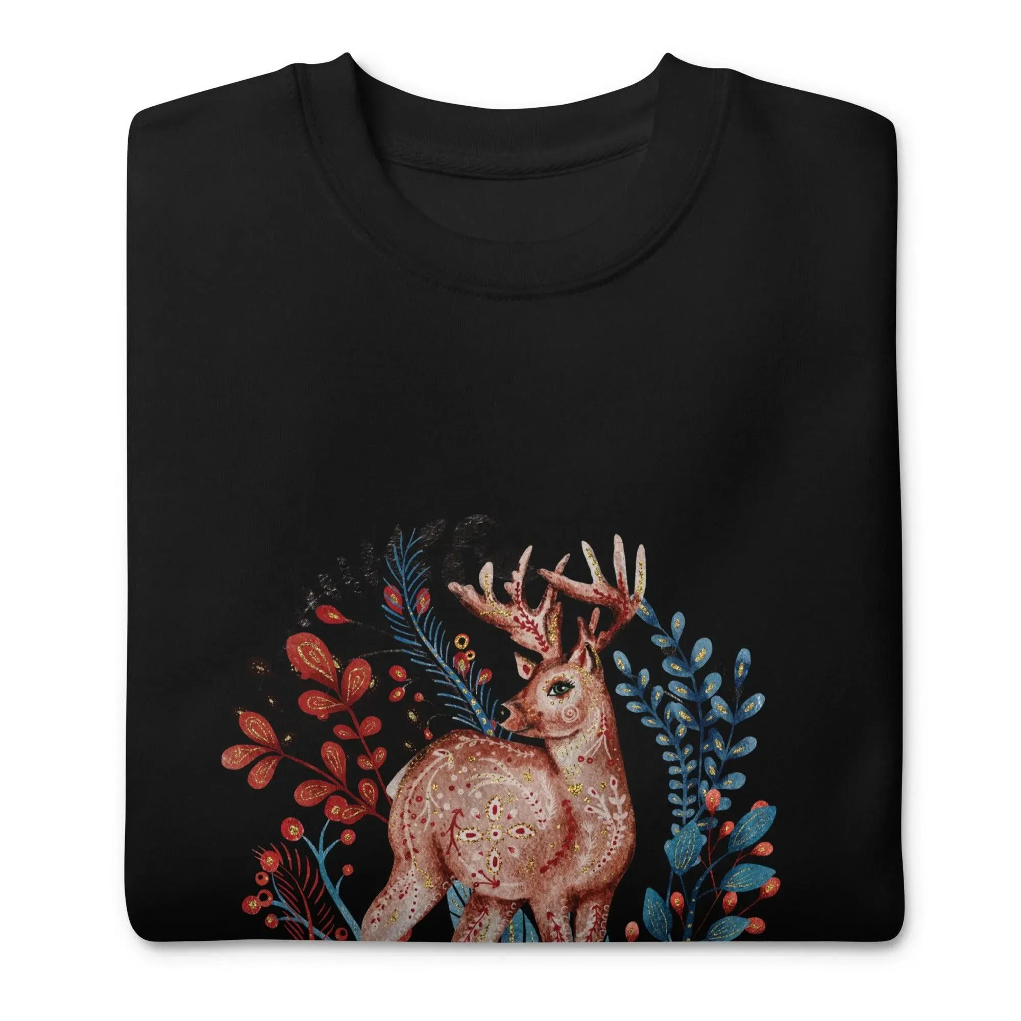 Nordic Winter Sweatshirt - Deer