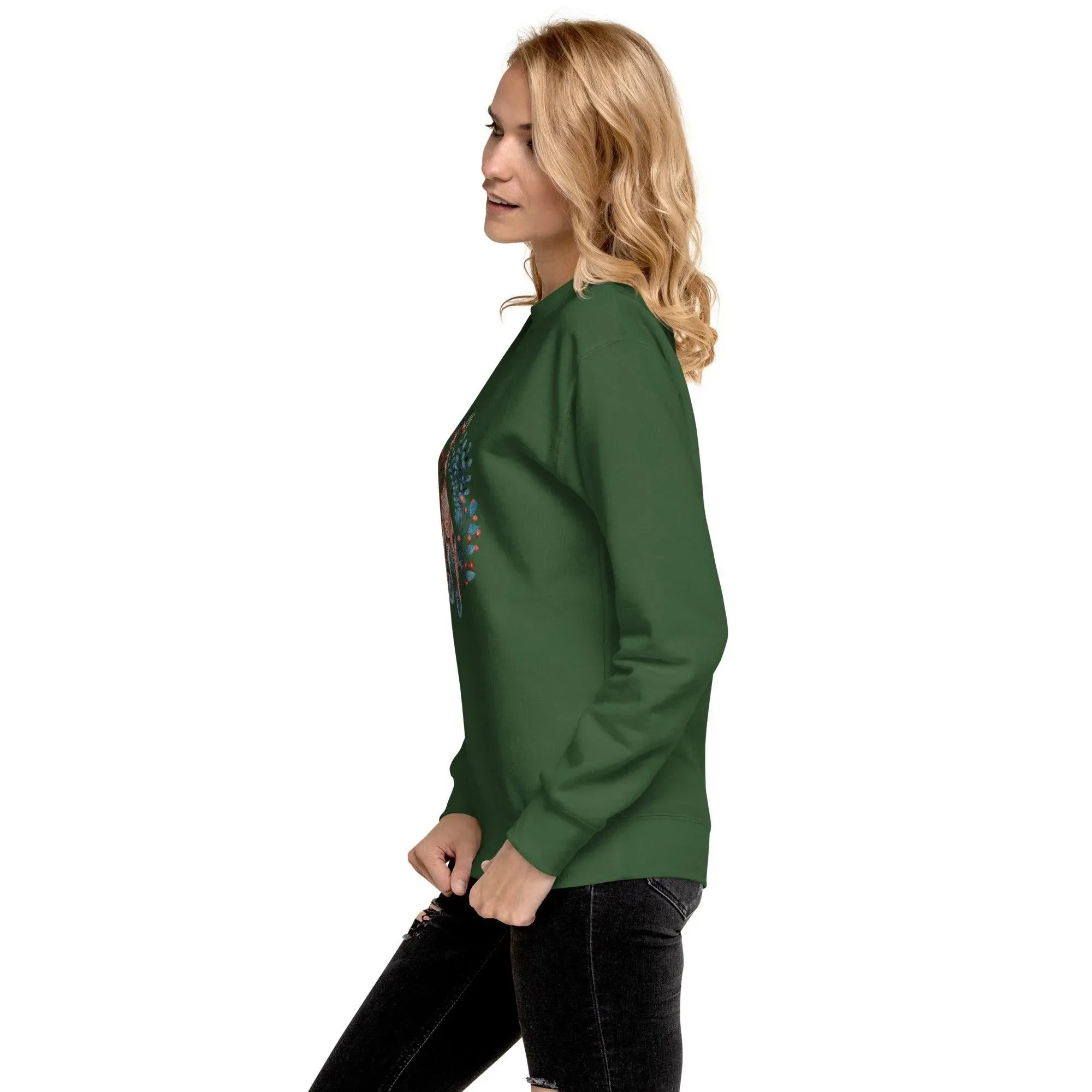 Nordic Winter Sweatshirt - Deer
