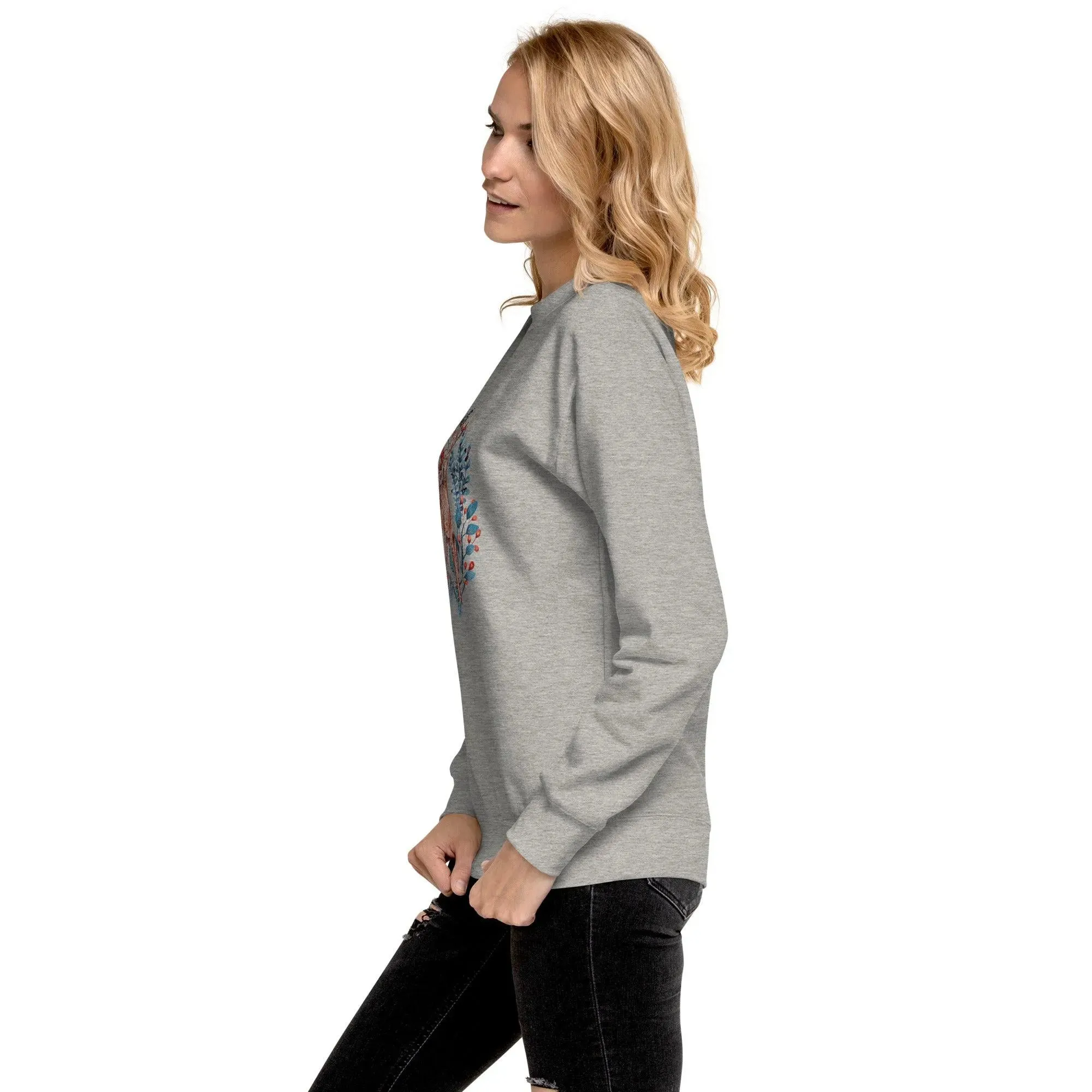 Nordic Winter Sweatshirt - Deer