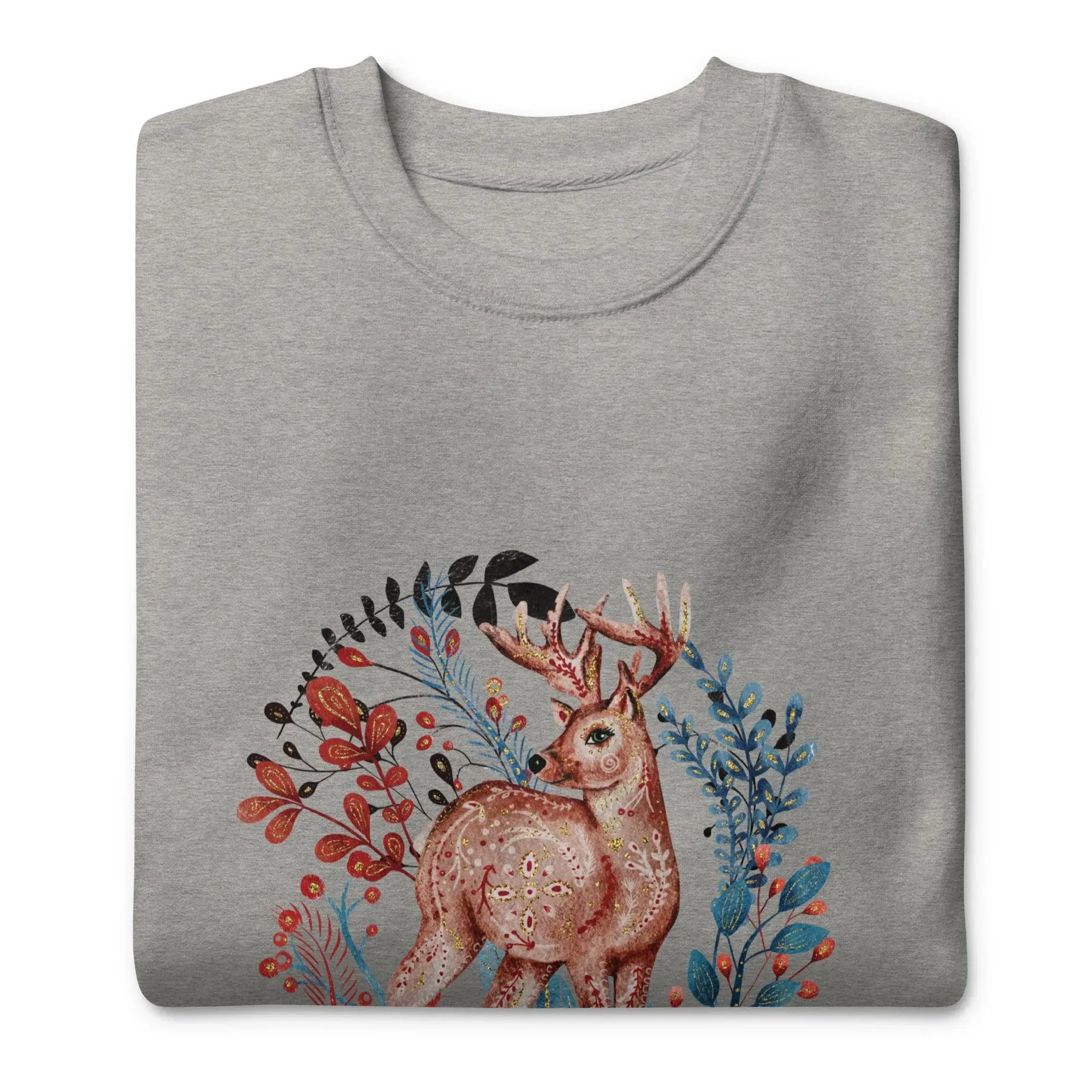 Nordic Winter Sweatshirt - Deer