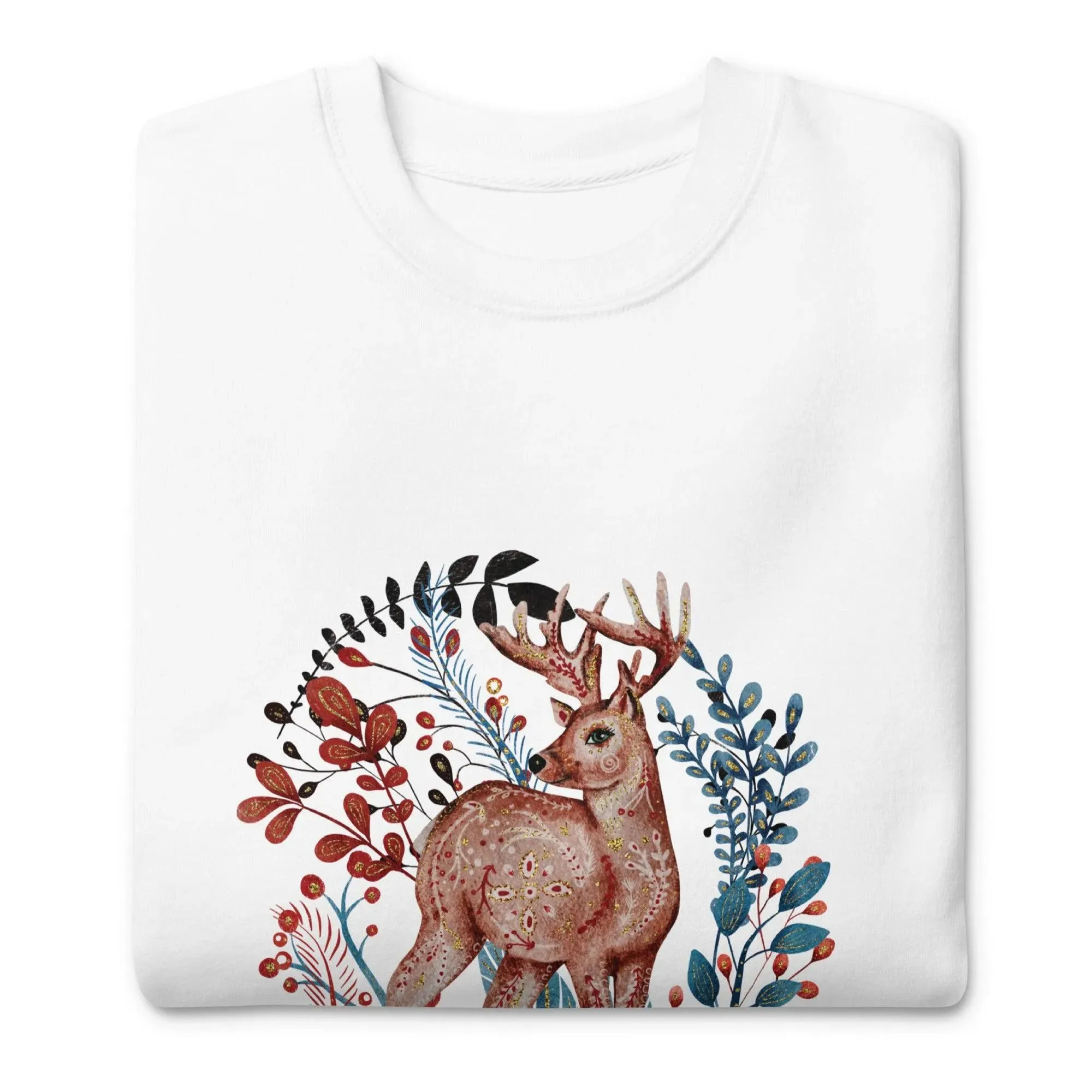 Nordic Winter Sweatshirt - Deer