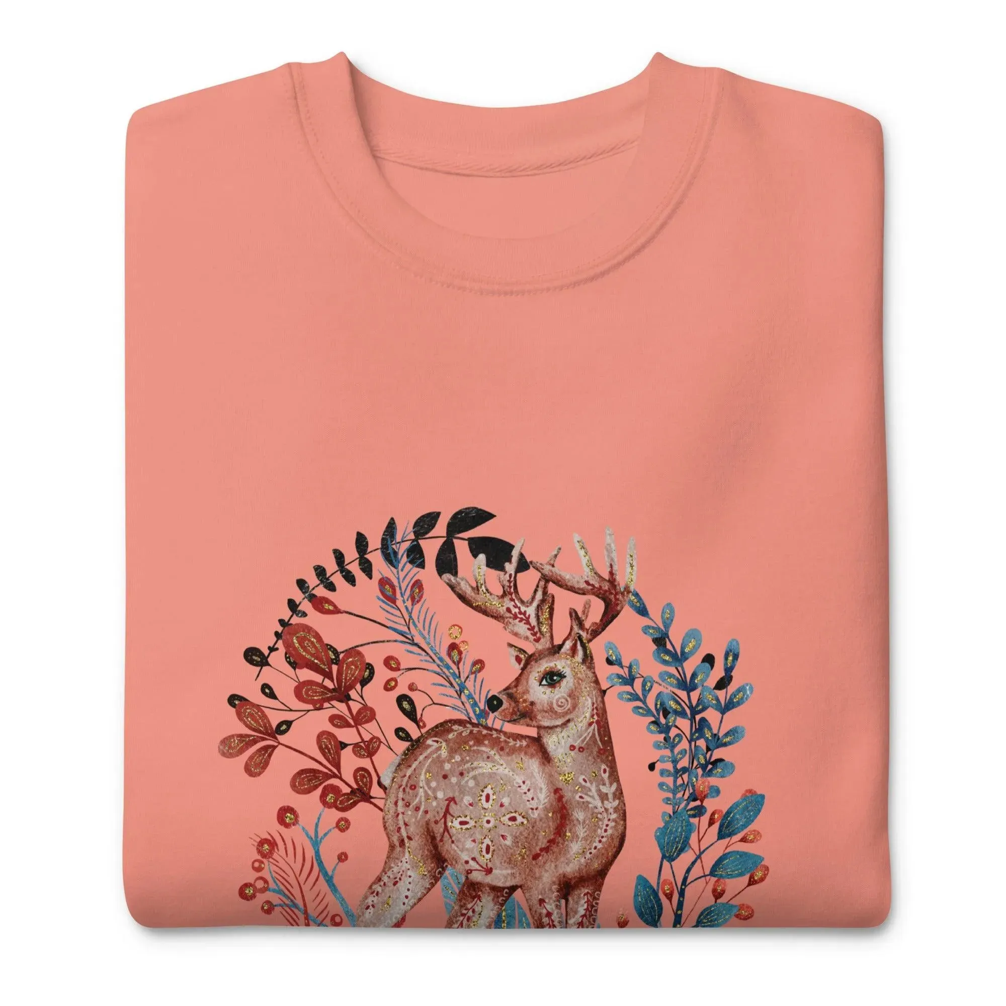 Nordic Winter Sweatshirt - Deer