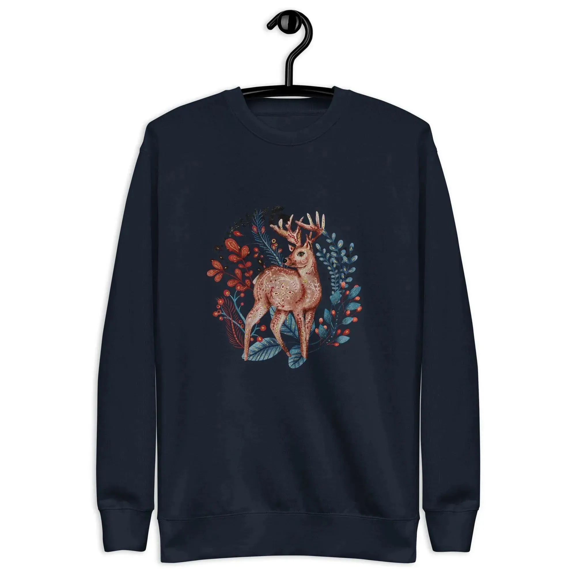 Nordic Winter Sweatshirt - Deer