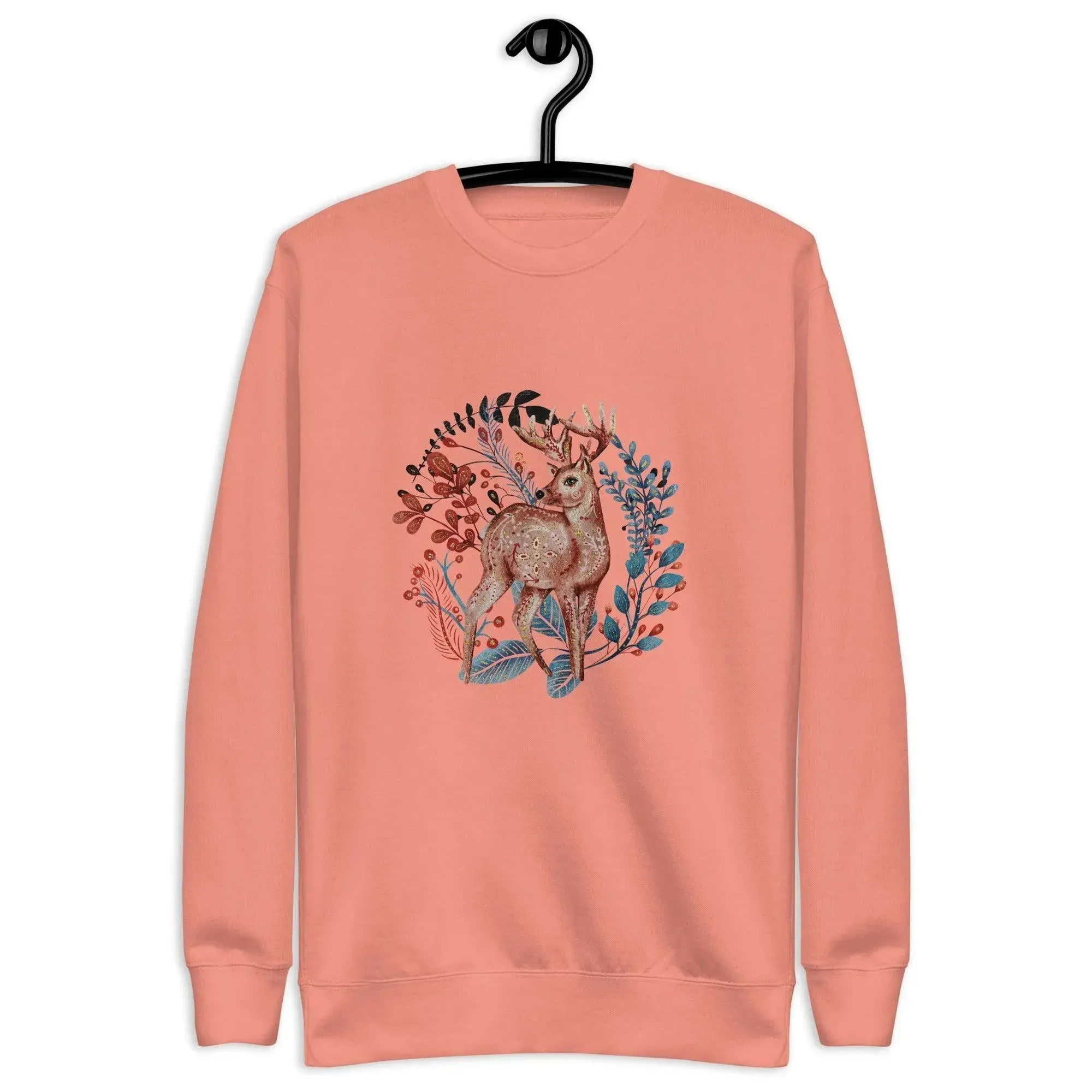 Nordic Winter Sweatshirt - Deer